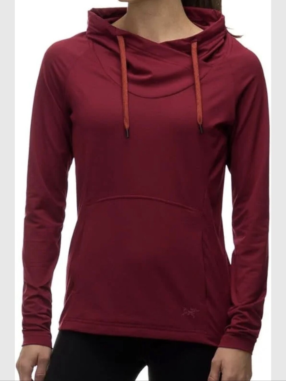 Arcteryx Varana  Burgundy/red Long Sleeve Pullover Sz.S
